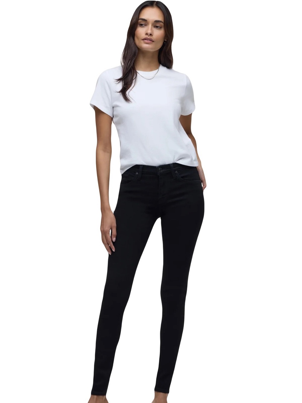 HUDSON “BLAIR SUPER SKINNY CROPPED” Jeans In “BLRV”, Size 30